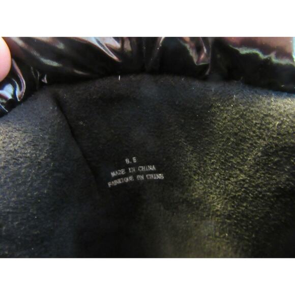 JEFFREY CAMPBELL Black Mid-Calf Snowed Synthetic Size 8.5 Snow Boots - Picture 6 of 6